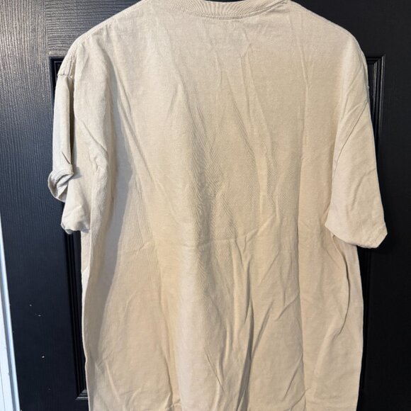 Vintage Men's ACDC Band Tshirt Cream Multi X Large - Picture 3 of 3